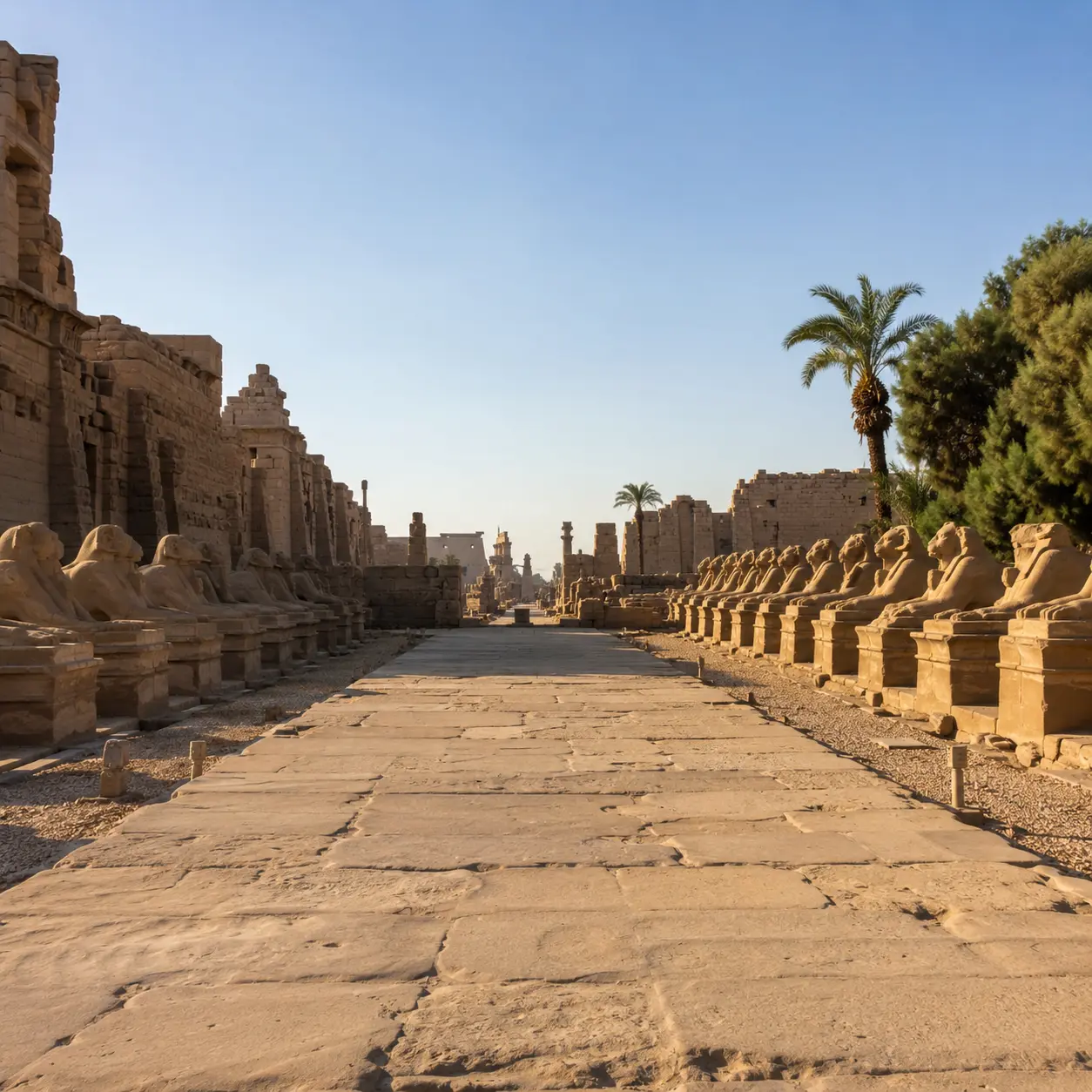 Avenue of Sphinxes — Luxor, Egypt