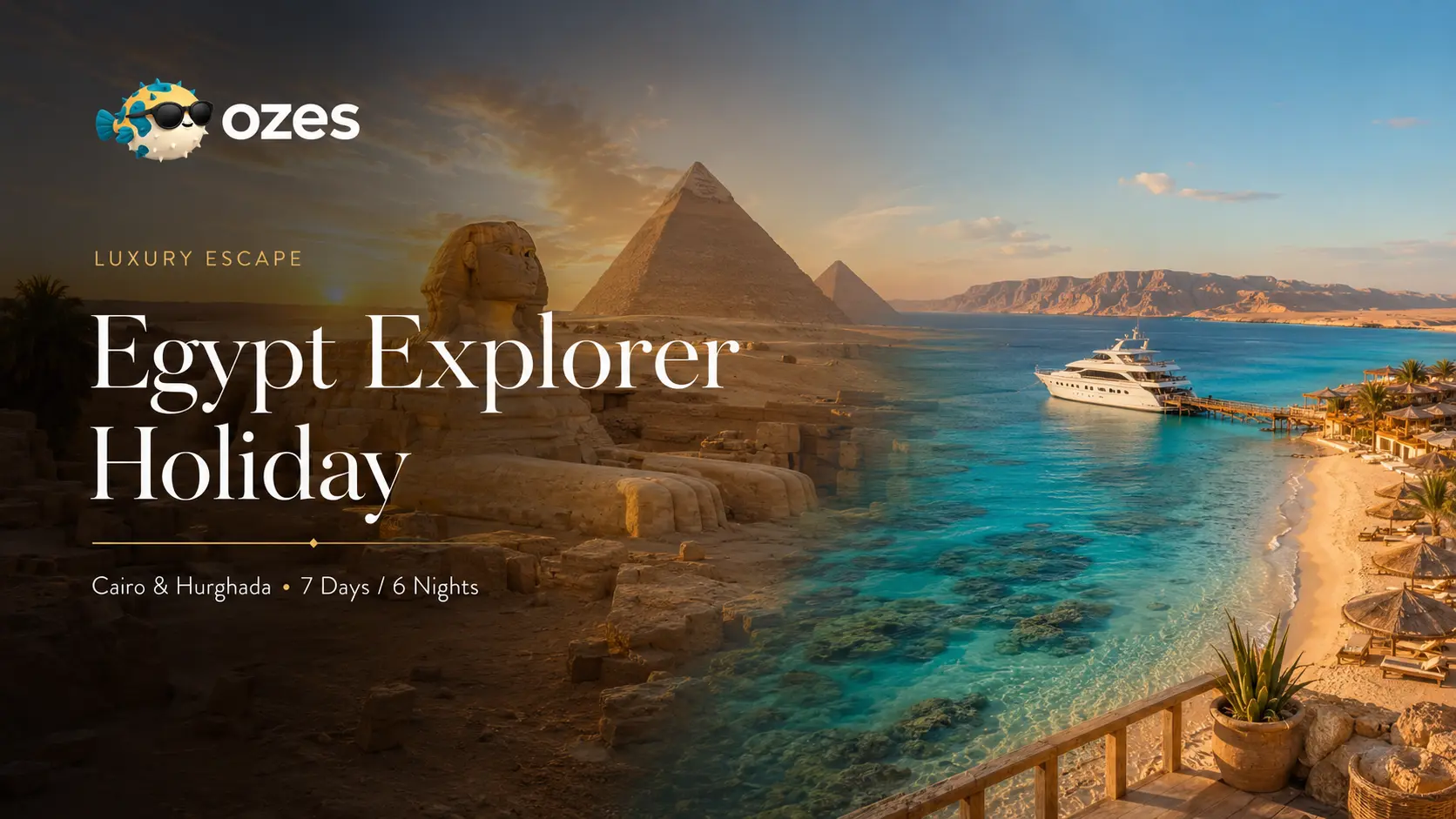 Egypt Explorer Holiday Package – Cairo & Hurghada