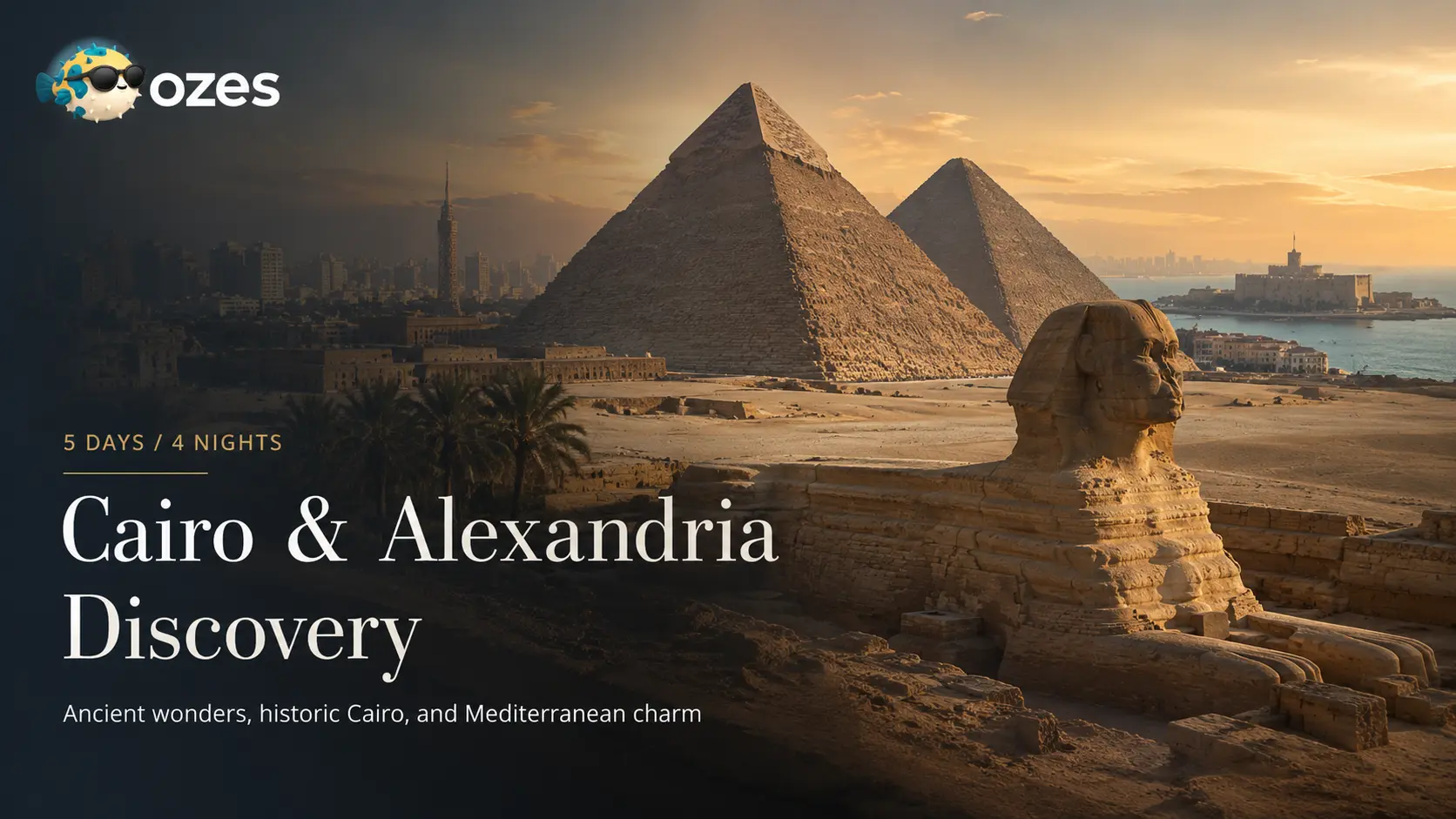 Egypt Group Cairo & Alexandria Discovery Tour