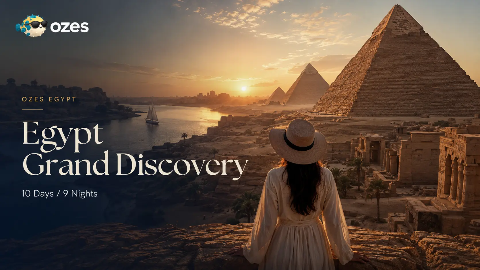 Egypt 10 Days Grand Discovery Tour with Nile Cruise